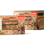 Dos cajas de Madera de Café en fondo blanco